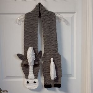 Handmade Crochet Horse Lovers Scarf